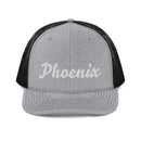 Script Cursive Phoenix AZ Richardson Trucker Hat