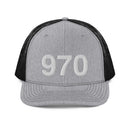 970 Colorado Area Code Richardson Trucker Hat