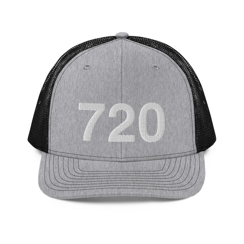 720 Denver Area Code Richardson Trucker Hat