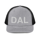 DAL Dallas Airport Code Richardson Trucker Hat