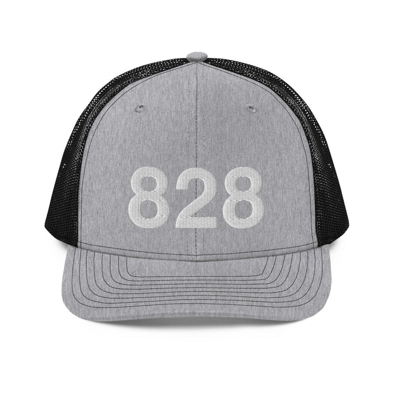 828 Asheville NC Area Code Richardson Trucker Hat