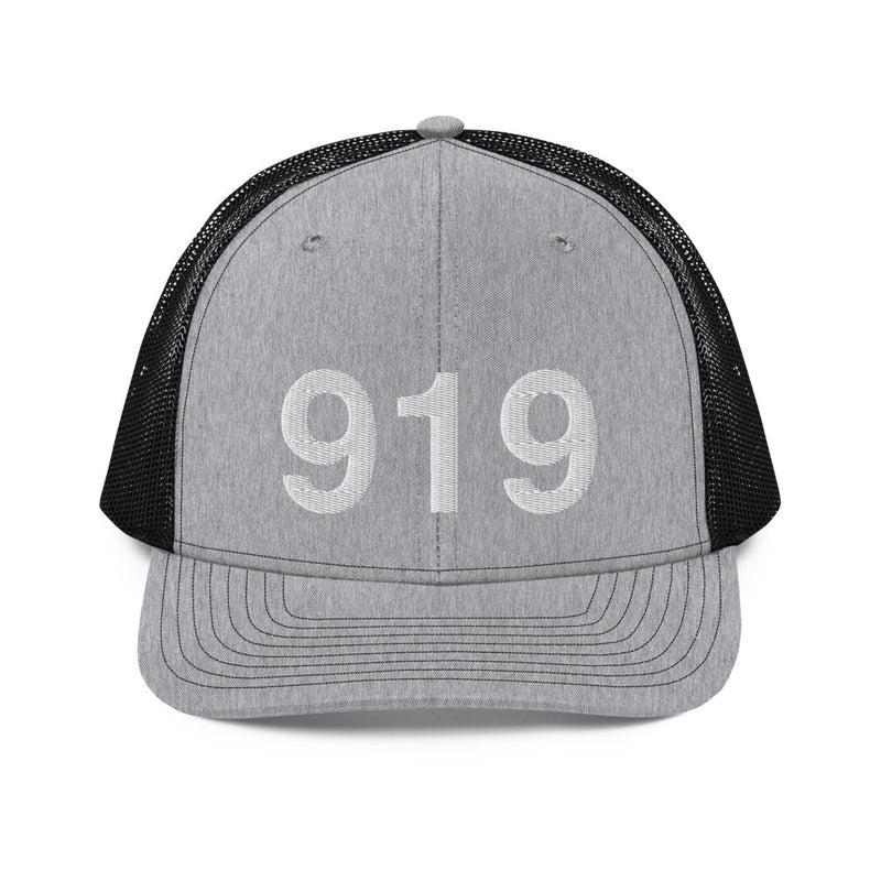 919 Raleigh NC Area Code Richardson 112 Trucker Hat