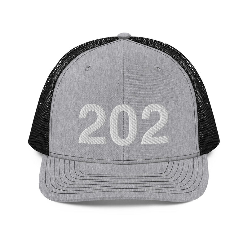 202 Washington DC Area Code Richardson 112 Trucker Hat