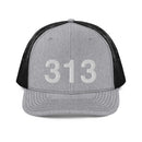 313 Detroit MI Area Code Richardson 112 Trucker Hat