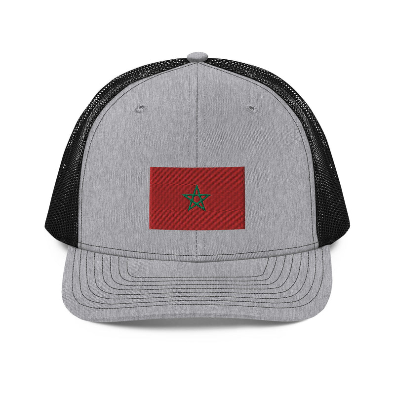 Moroccan Flag Richardson 112 Trucker Hat