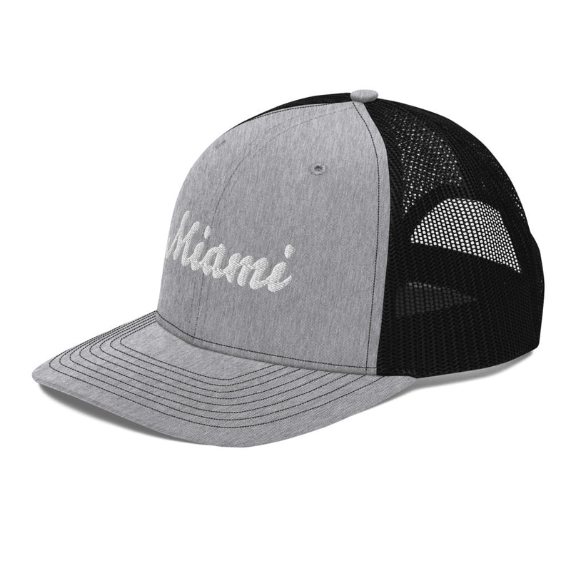 Script Miami FL Trucker Hat