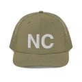 North Carolina NC Richardson 112 Trucker Hat