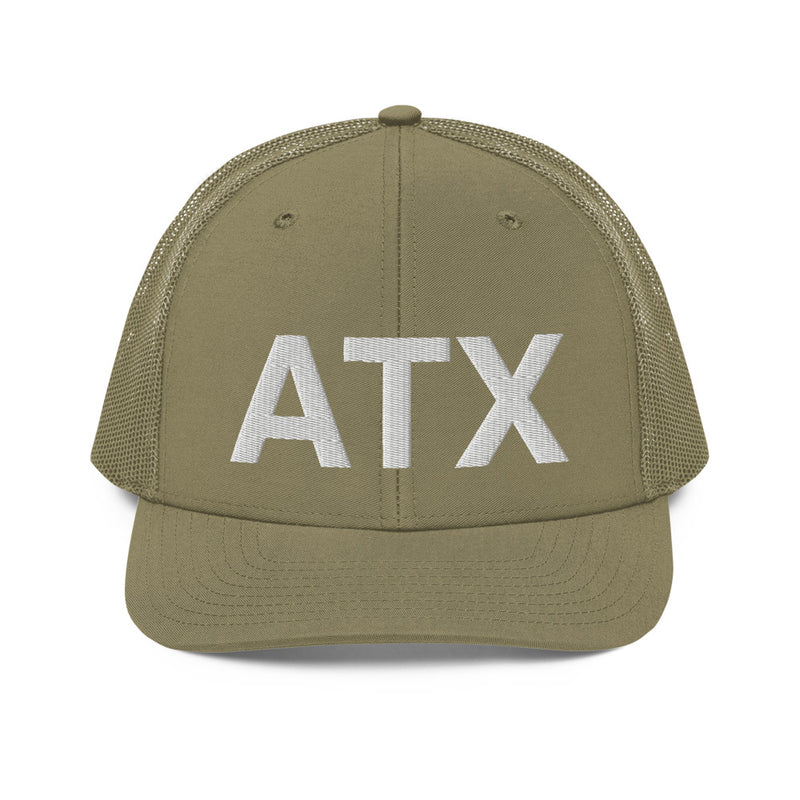 ATX Austin TX City Code Richardson Trucker Hat