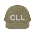 CLL College Station Airport Code Richardson Trucker Hat