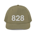 828 Asheville NC Area Code Richardson Trucker Hat