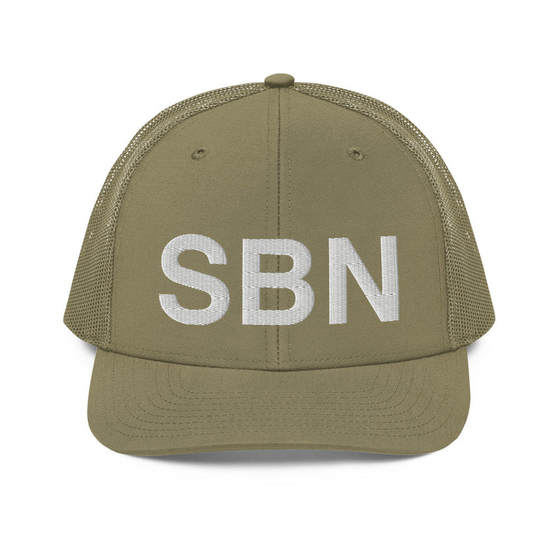 SBN South Bend Airport Code Richardson 112 Trucker Hat