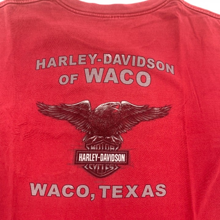 Waco TX Harley Davidson Pocket T-Shirt