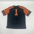 Youth Texas Longhorns Black & Orange Nike Jersey