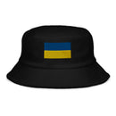 Flag of Ukraine Terry Cloth Bucket Hat