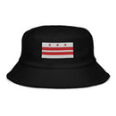 Washington DC Flag Terry Cloth Bucket Hat