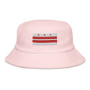 Washington DC Flag Terry Cloth Bucket Hat