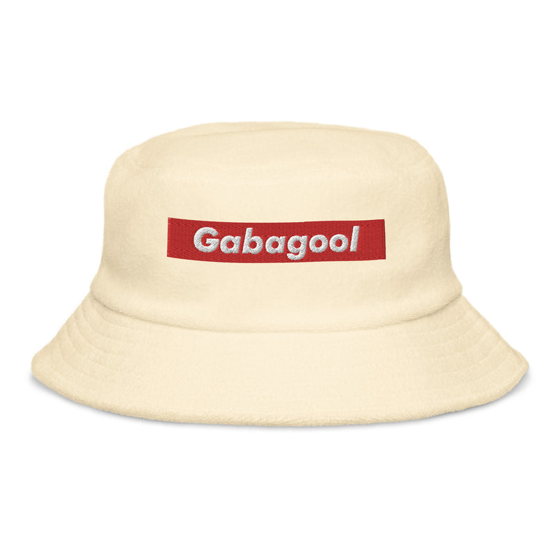 Gabagool Box Logo Terry Cloth Bucket Hat