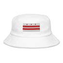Washington DC Flag Terry Cloth Bucket Hat