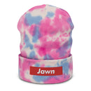 Philadelphia Jawn Box Logo Tie Dye Dad Beanie