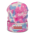 Washington DC Flag Tie Dye Beanie