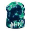 AHN Athens GA Airport Code Tie Dye Beanie