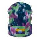 Milwaukee Flag Tie Dye Beanie