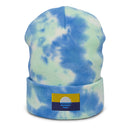 Milwaukee Flag Tie Dye Beanie