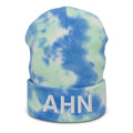 AHN Athens GA Airport Code Tie Dye Beanie