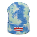 Washington DC Flag Tie Dye Beanie