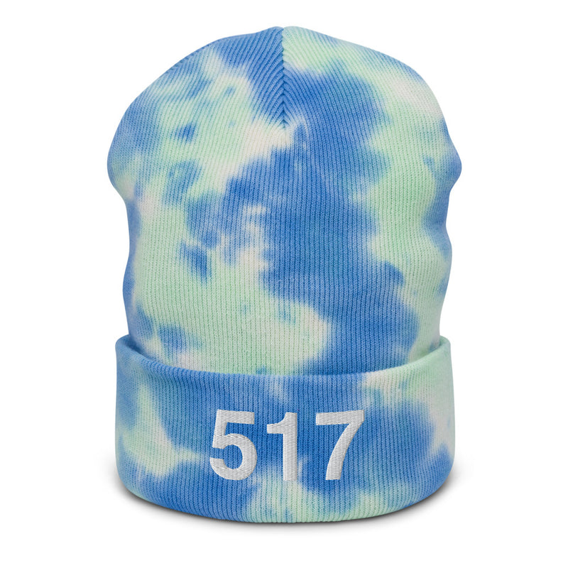 517 Lansing MI Area Tie Dye Beanie