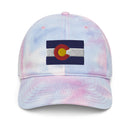 Colorado Flag Tie Dye Dad Hat