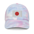 Japan Flag Tie Dye Dad Hat