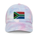 South Africa Flag Tie Dye Dad Hat