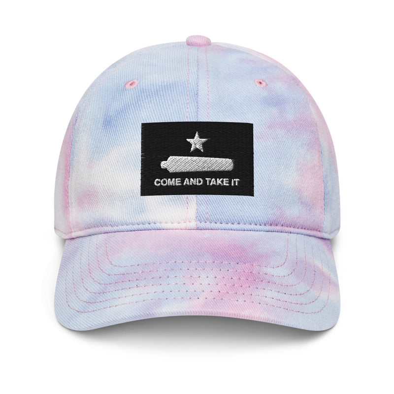 Come and Take It Gonzales Flag Tie Dye Dad Hat