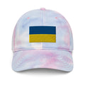 Flag of Ukraine Tie Dye Dad Hat