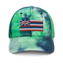 Hawaii Flag Tie Dye Dad Hat