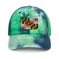 Maryland Flag Tie Dye Dad Hat