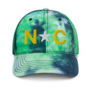 North Carolina Flag Tie Dye Dad Hat
