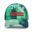 Washington D.C. Stars and Bars Flag Tie Dye Dad Hat