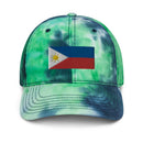 Philippines Flag Tie Dye Dad Hat
