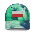 Poland Flag Tie Dye Dad Hat