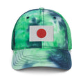 Japan Flag Tie Dye Dad Hat