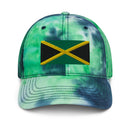 Jamaica Flag Tie Dye Dad Hat
