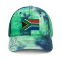 South Africa Flag Tie Dye Dad Hat