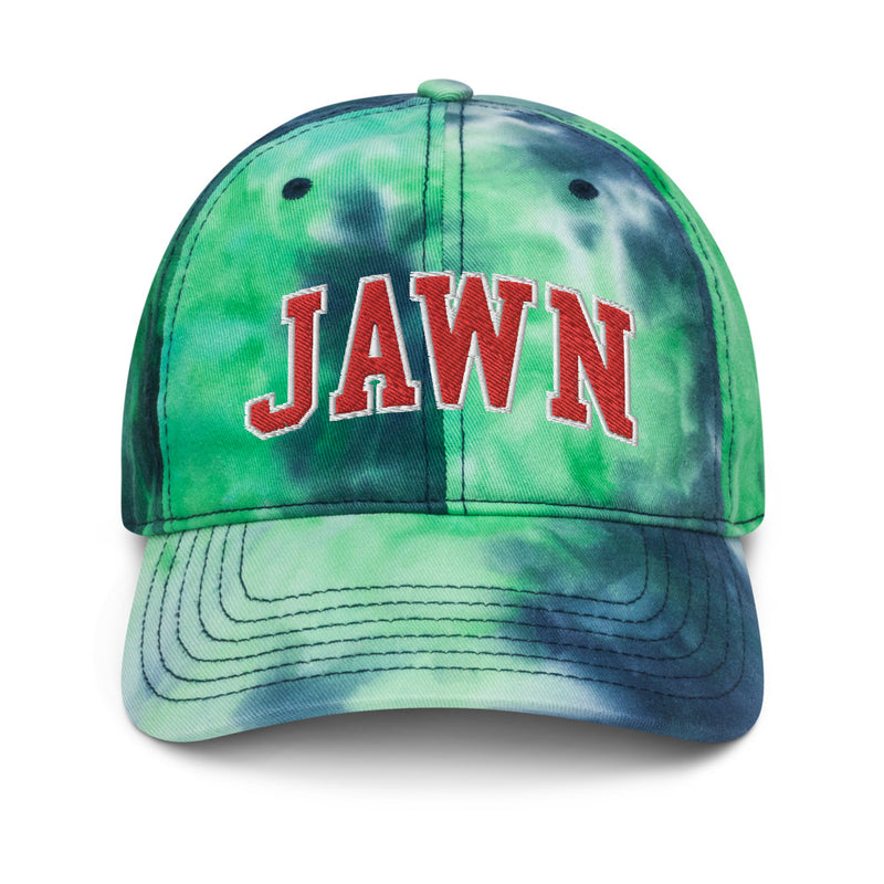 Philadelphia Jawn Collegiate Tie Dye Dad Hat