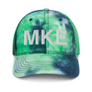 MKE Milwaukee Airport Code Tie Dye Dad Hat
