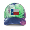 Texas Flag Tie Dye Dad Hat