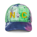 North Carolina Flag Tie Dye Dad Hat