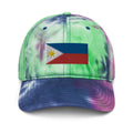 Philippines Flag Tie Dye Dad Hat
