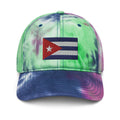 Cuba Flag Tie Dye Dad Hat